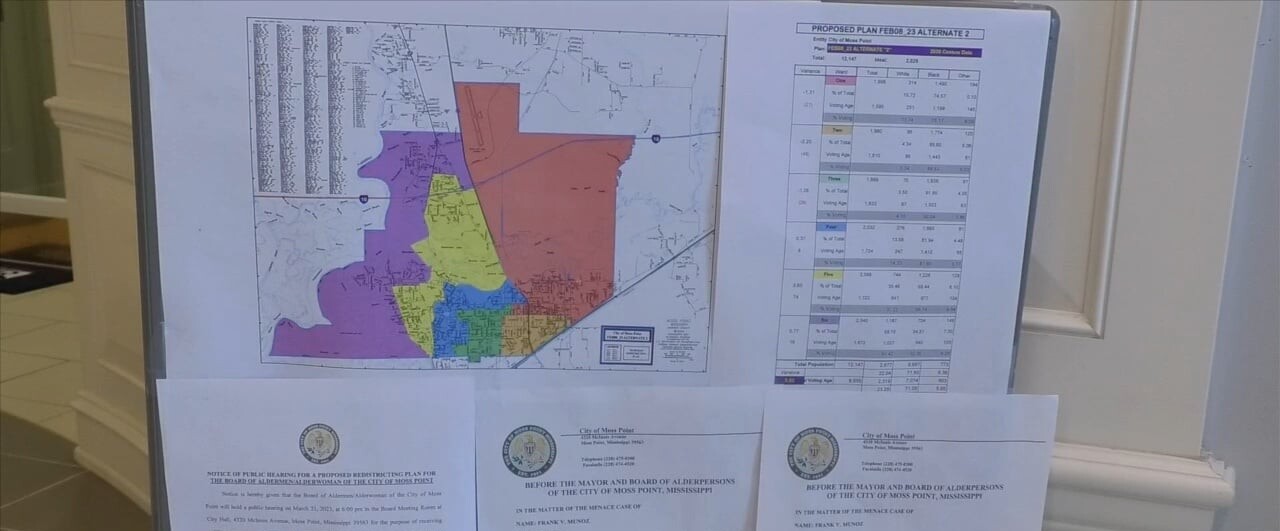 City of Moss Point asking for public’s help with proposed redistricting