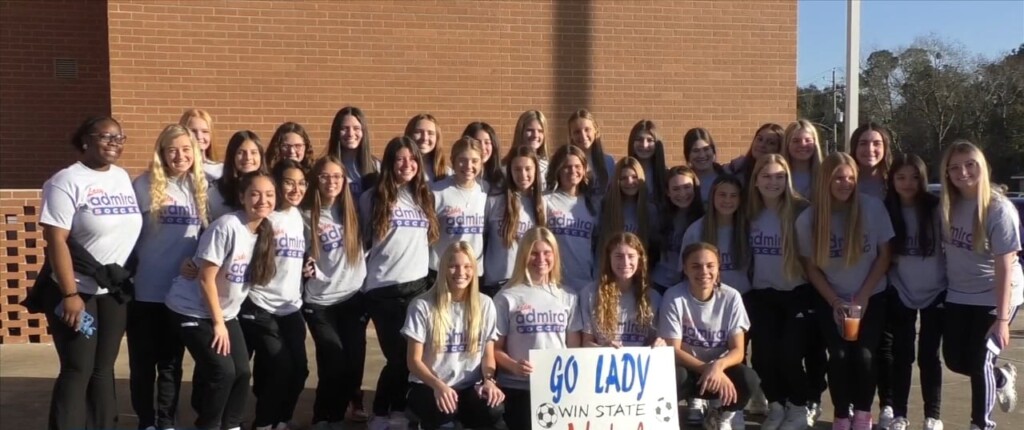 Community Sends Off Gulfport Lady Admirals Soccer As They Head To State Championship