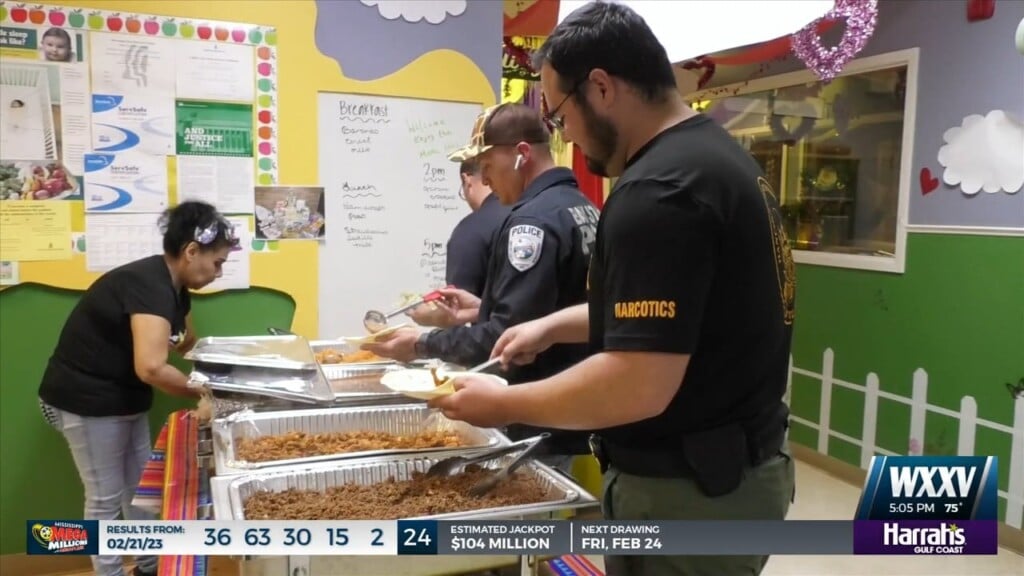 Child Development Center In Bay St. Louis Hosts Luncheon For First Responders