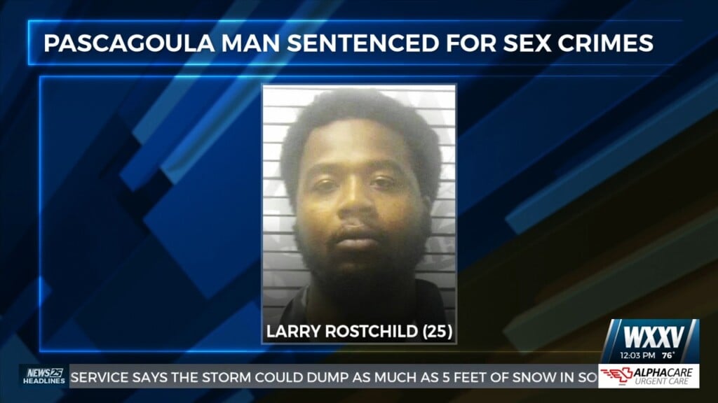 Pascagoula Man Sentenced For Sex Crimes