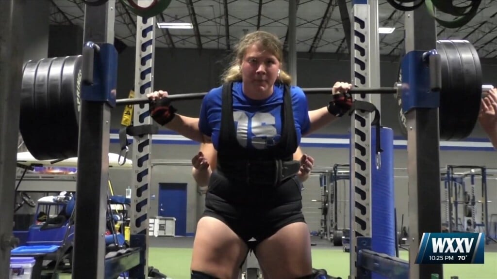 Student Athlete Of The Week: Ocean Springs Power Lifting/ Track & Field’s Isabella Macdonald