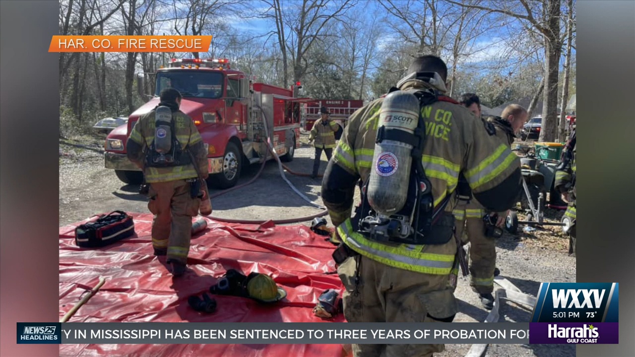 Harrison County Fire Rescue responds to fire calls in Lizana - WXXV News 25