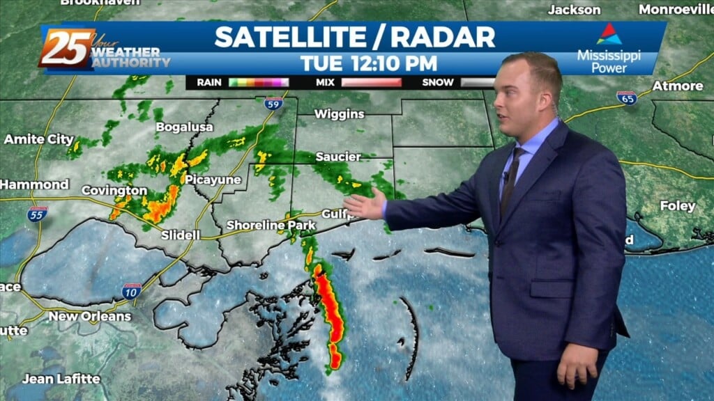 2/7 Jeff Vorick's "passing Showers" Tuesday Afternoon Forecast