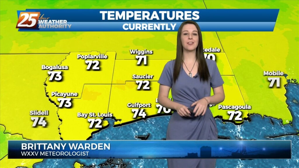 2/28 Brittany's "warm End To The Month" Tuesday Night Forecast