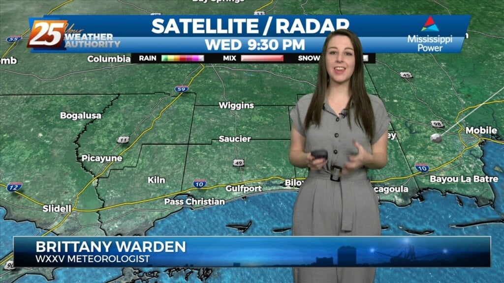 2/15 Brittany's "cool & Breezy" Wednesday Night Forecast