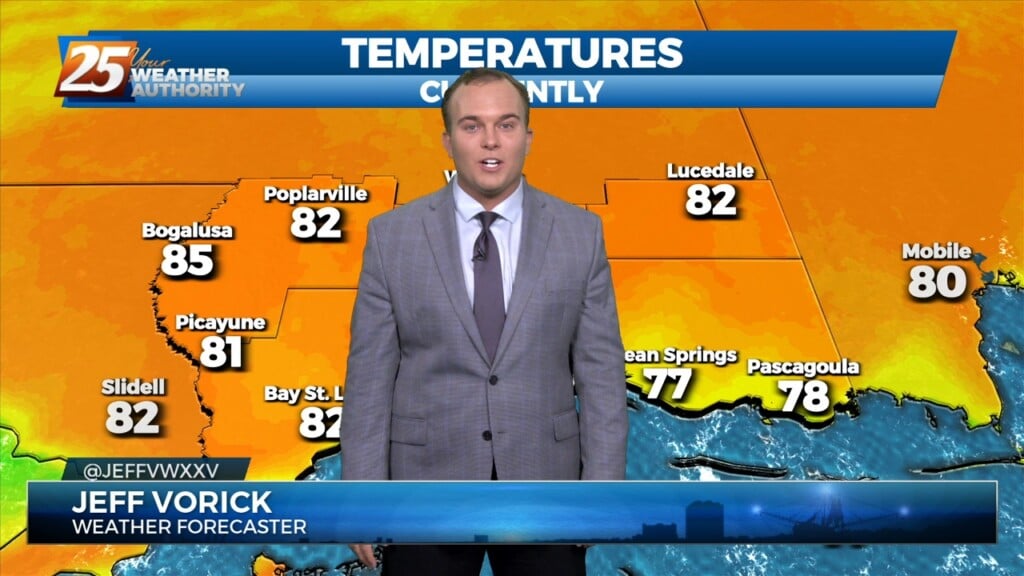 2/27 Jeff's "very Warm" Monday Afternoon Forecast