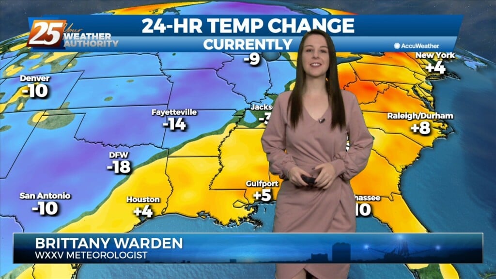 2/7 Brittany's "warmer" Tuesday Night Forecast