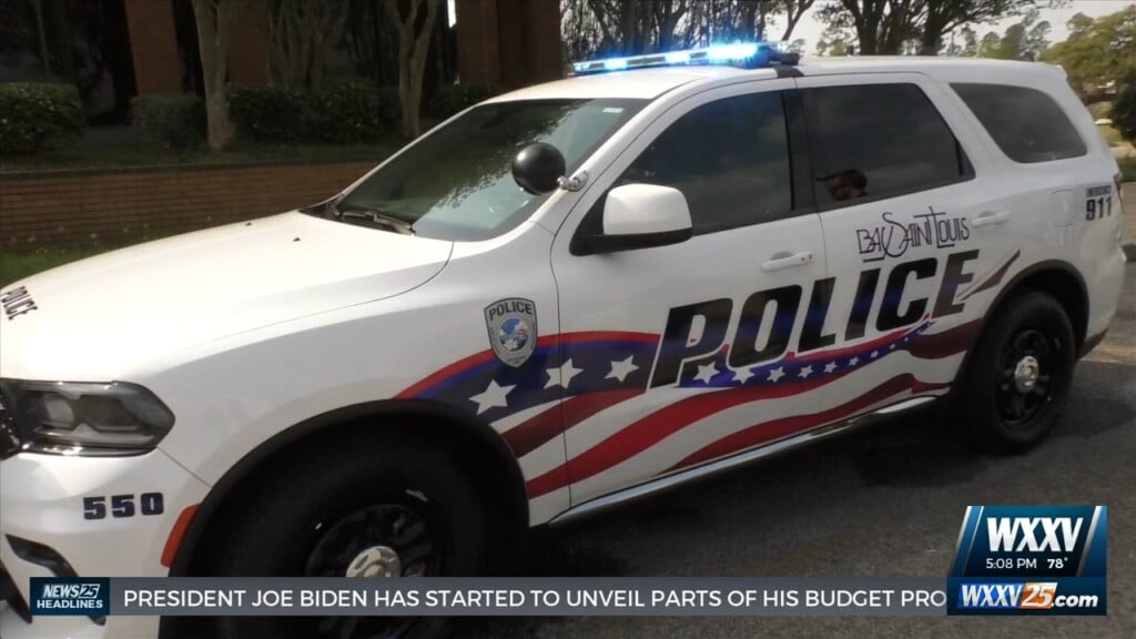 Bay St. Louis Pd Receives New Car Decals And Uniforms