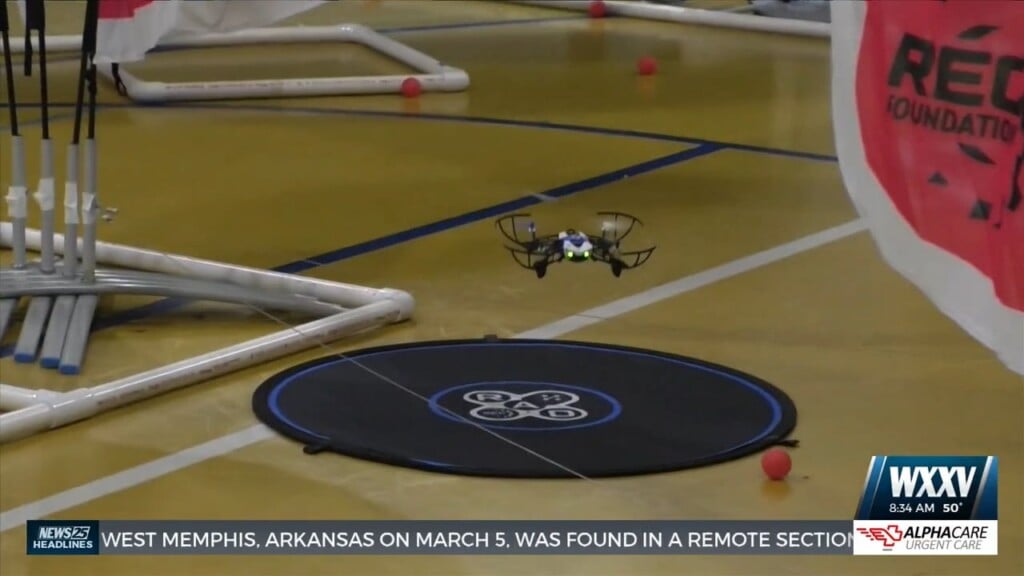 Students Compete In Drone Competition At St. Martin Upper Elementary