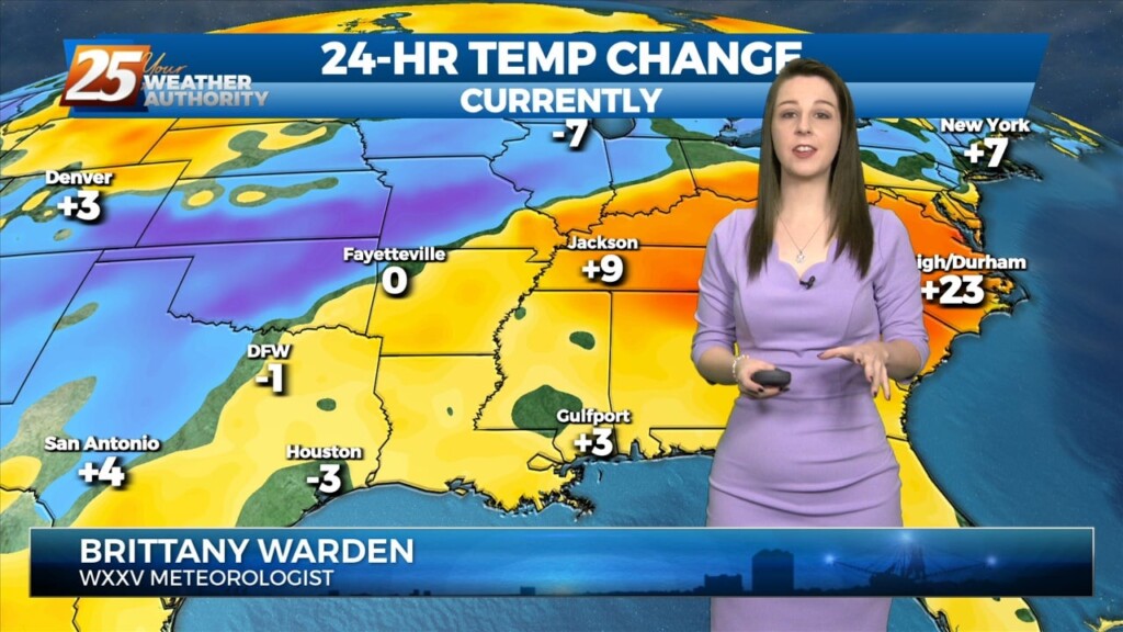 3/23 Brittany's "warm" Thursday Evening Forecast