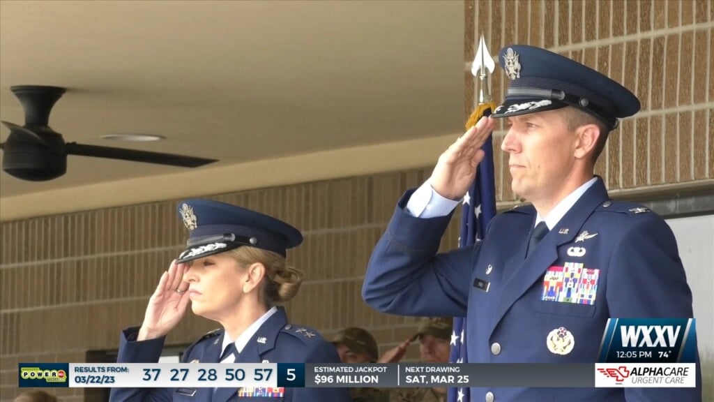 Keesler Air Force Base Assumption Of Command Ceremony