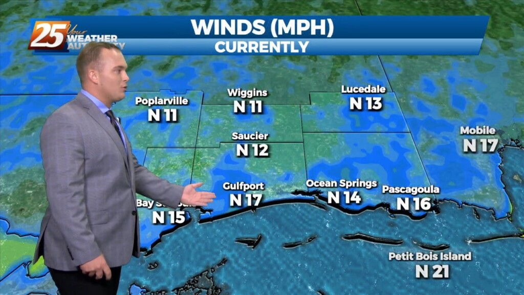 3/13 Jeff's "cool & Windy" Monday Afternoon Forecast