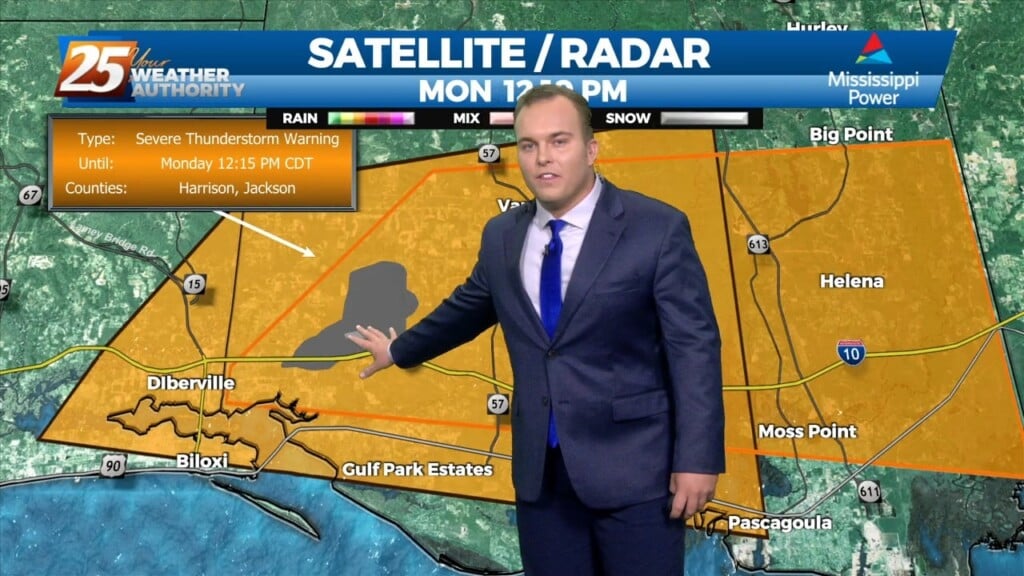 3/27 Jeff's "wet & Stormy" Monday Afternoon Forecast