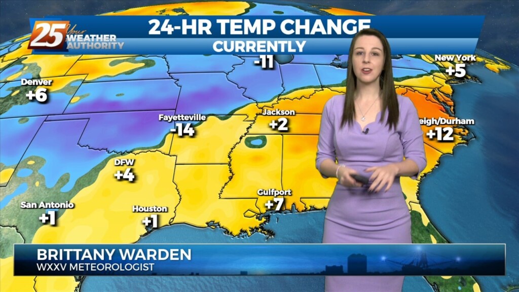 3/23 Brittany's "cool & Muggy" Thursday Night Forecast