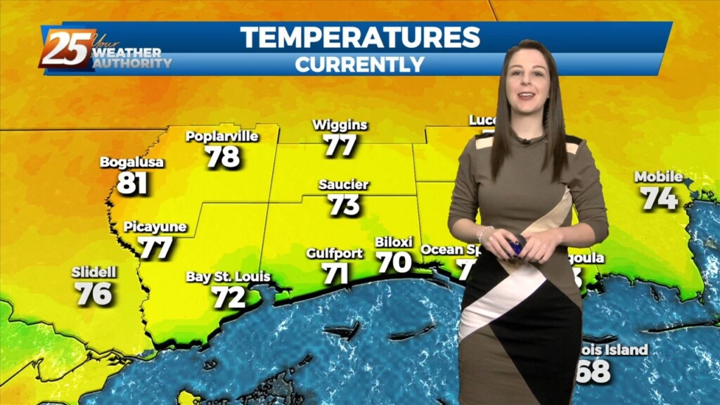 3/22 Brittany's "sunny & Warm" Wednesday Evening Forecast