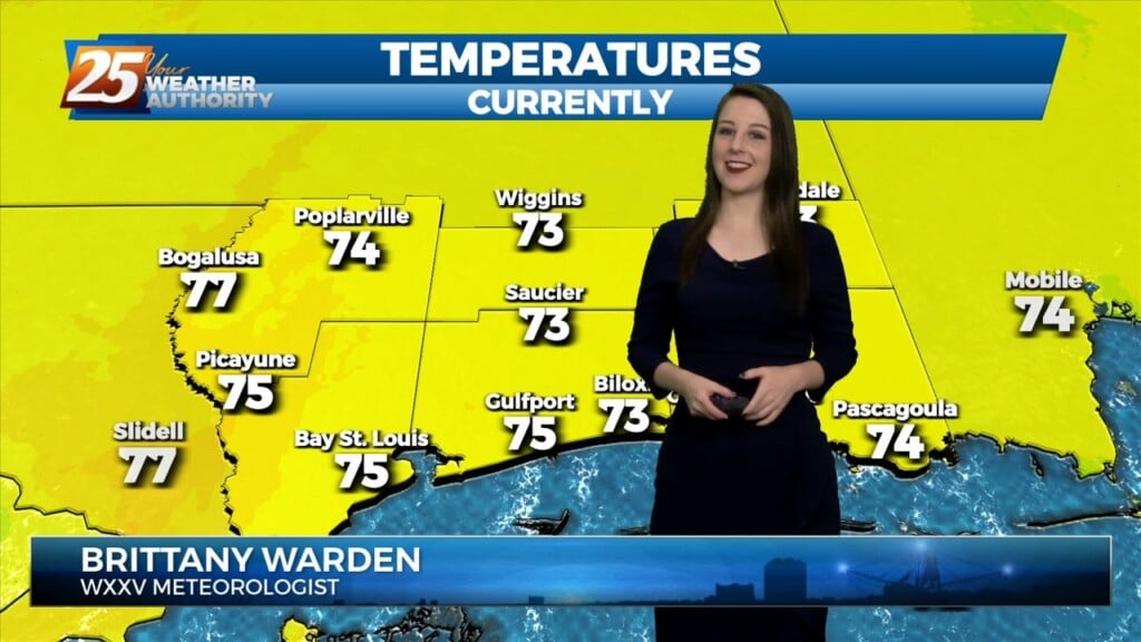 3/1 Brittany's "warm & Humid" Wednesday Night Forecast