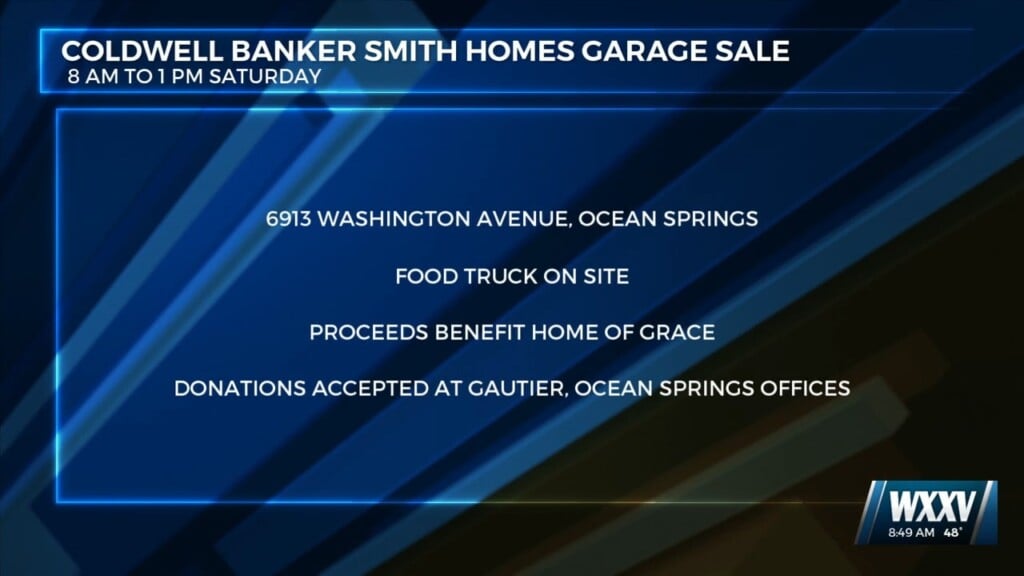 Coldwell Banker Smith Homes Garage Sale Benefiting Home Of Grace