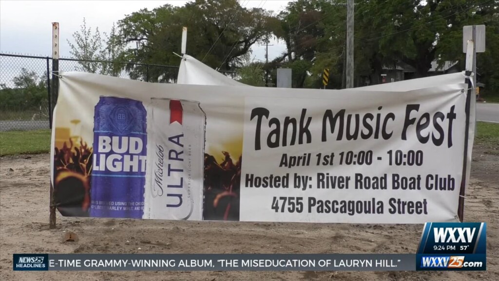River Road Boat Club Hosts Tank Music Fest In Pascagoula