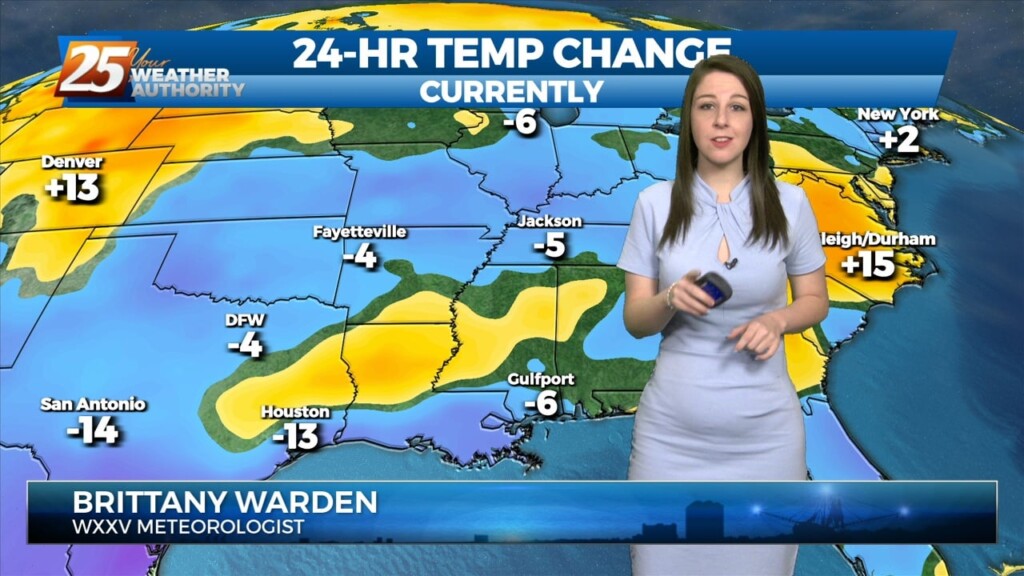 3/13 Brittany's "cool & Dry" Monday Evening Forecast