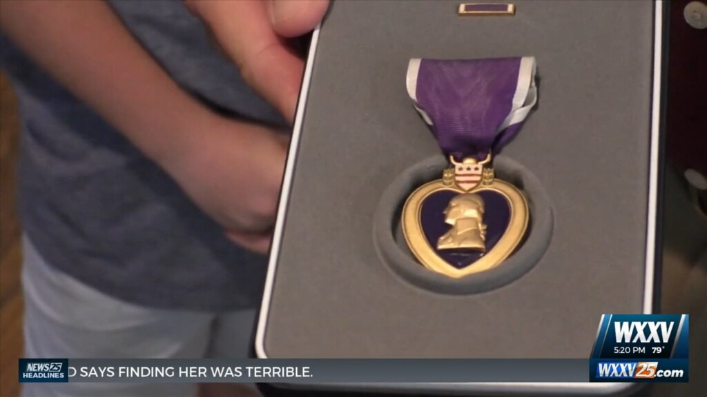 Family Of Pvt. Mark Seymour Receives New Purple Heart