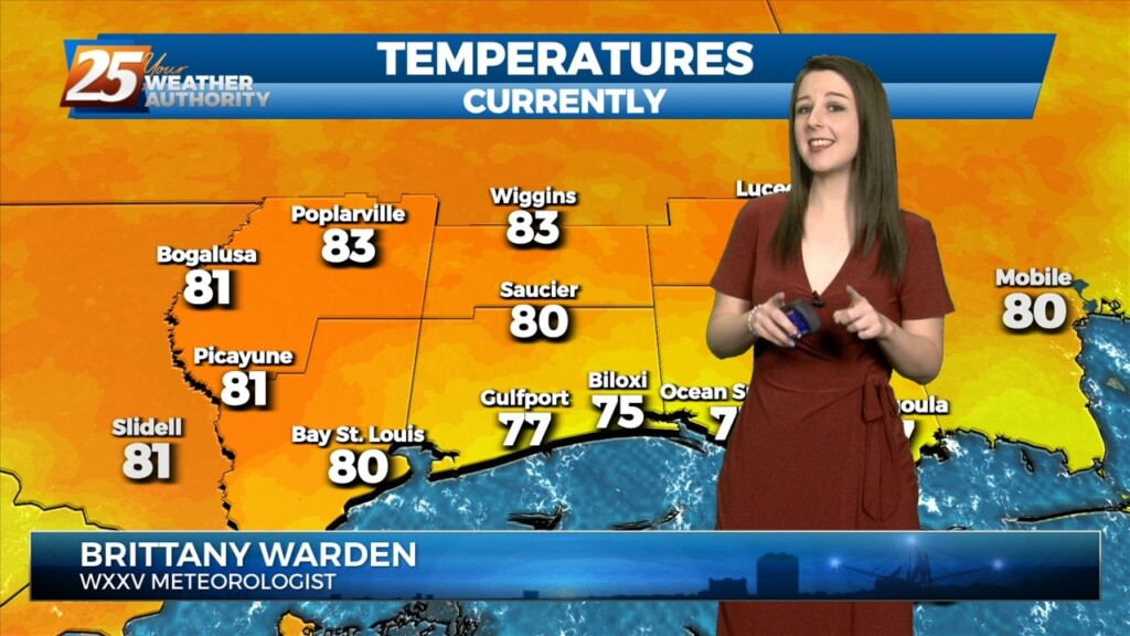 3/7 Brittany's "mild" Tuesday Evening Forecast