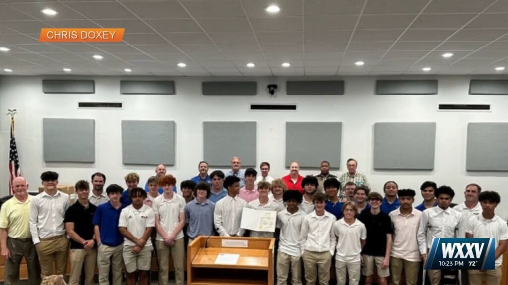 Bay High Boys Soccer Honored By Mayor Mike Favre