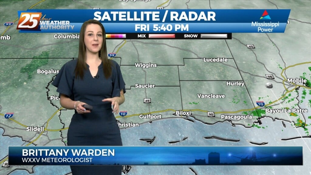 3/17 Brittany's "wet End To The Workweek" Friday Evening Forecast