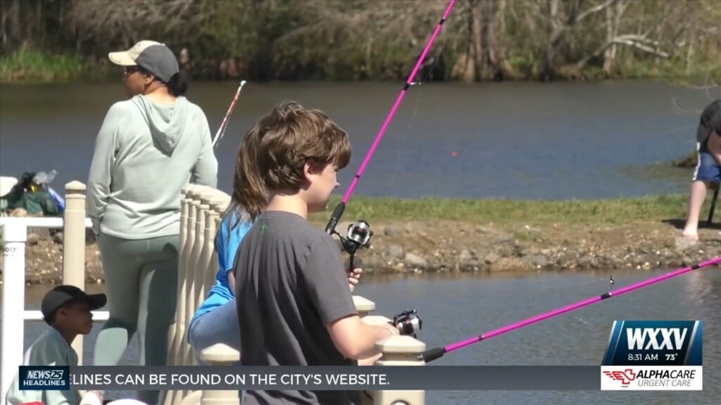 Local Children Learn How To Fish And Compete For Prizes At Youth Fishing Rodeo