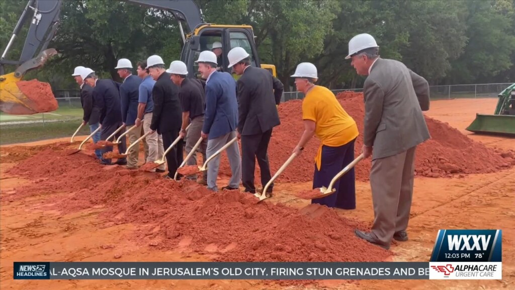 Our Lady Of Fatima Elementary Breaks Ground On Gym