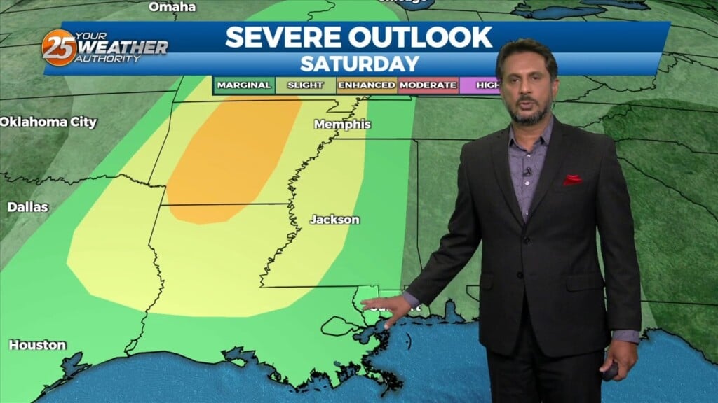 4/14 The Chief's " Weekend Severe Potential" Friday Afternoon Forecast