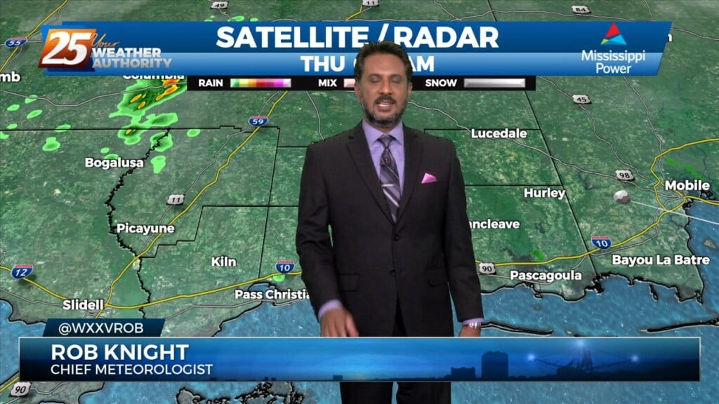 4/6 The Chief's "approaching Cold Front" Thursday Morning Forecast