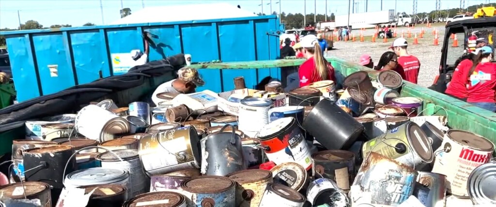 Over 600 Cars Come Through At Harrison County Hazardous Waste Collection Day