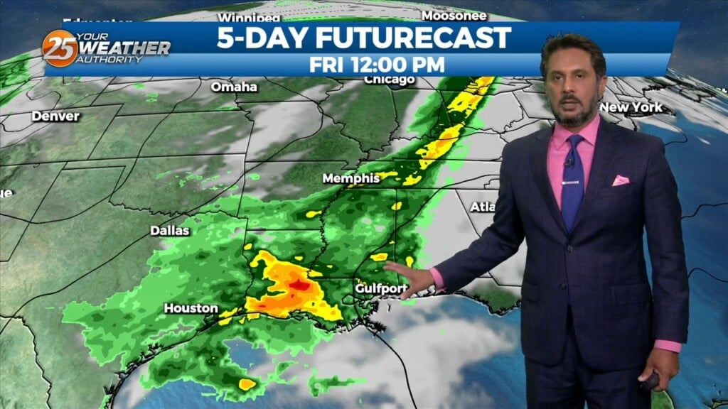 4/17 The Chief's "drier Weather Pattern" Monday Afternoon Forecast