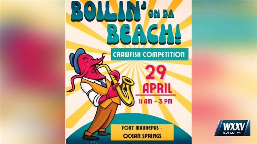 ‘boilin’ On Da Beach’ Crawfish Competition In Ocean Springs