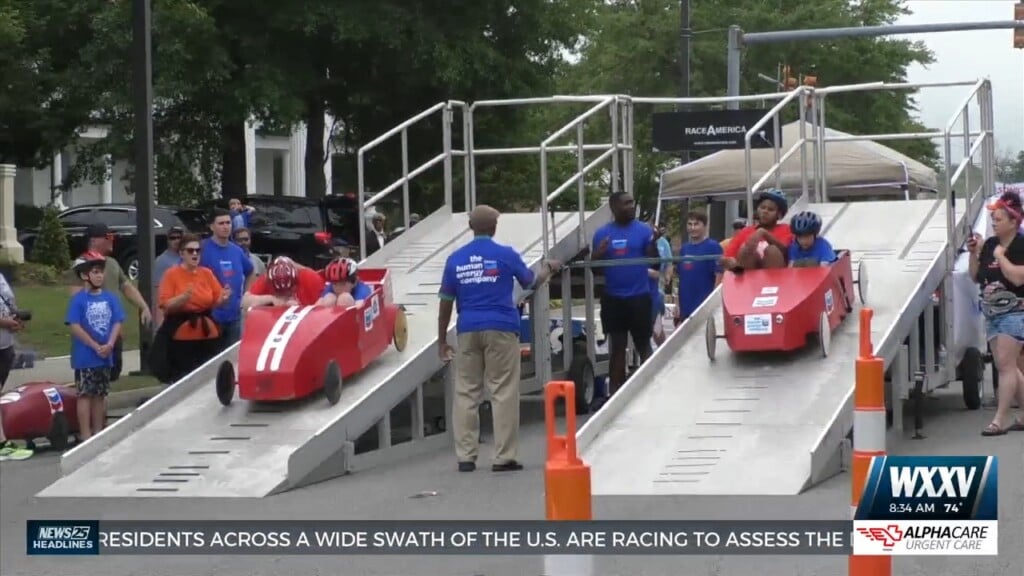 Racers Compete In Deborah Washington Memorial Soap Box Derby In Moss Point
