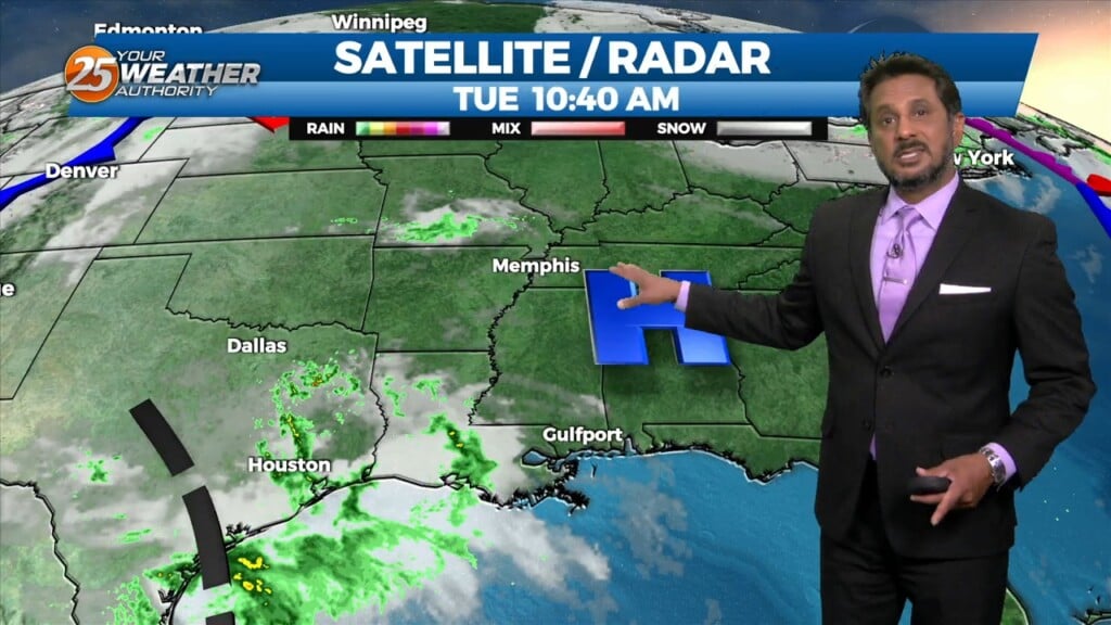 4/18 The Chief's "warm, Increasing Humidity" Tuesday Afternoon Forecast