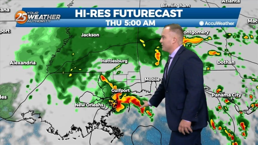 4/12 Jeff Vorick's "rainy" Wednesday Evening Forecast