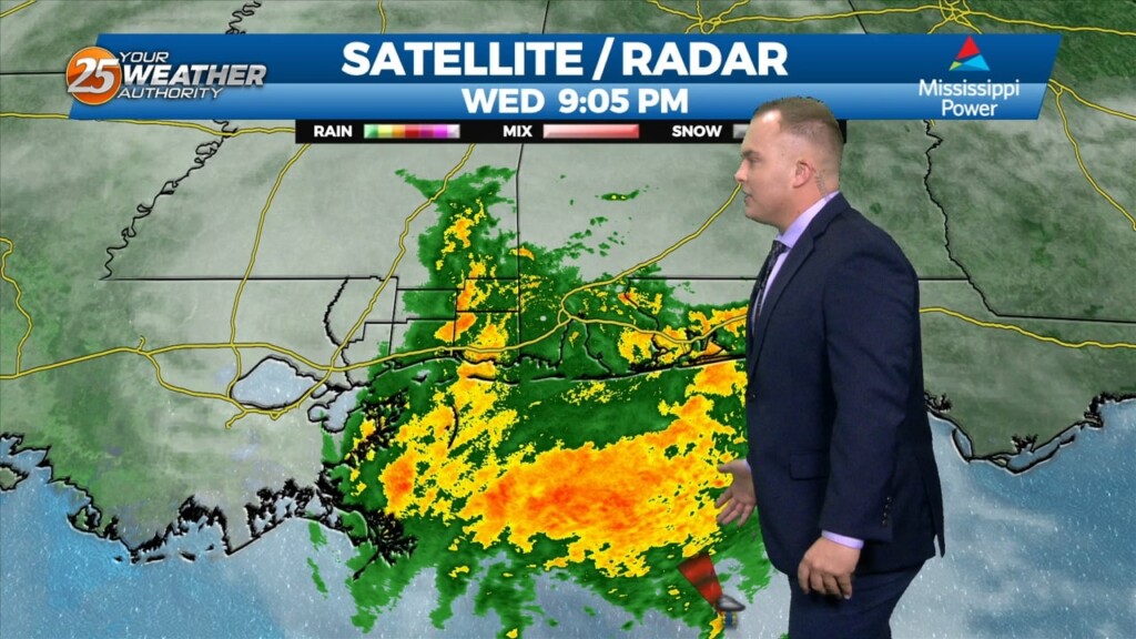 4/12 Jeff's "widespread Rain" Wednesday Night Forecast