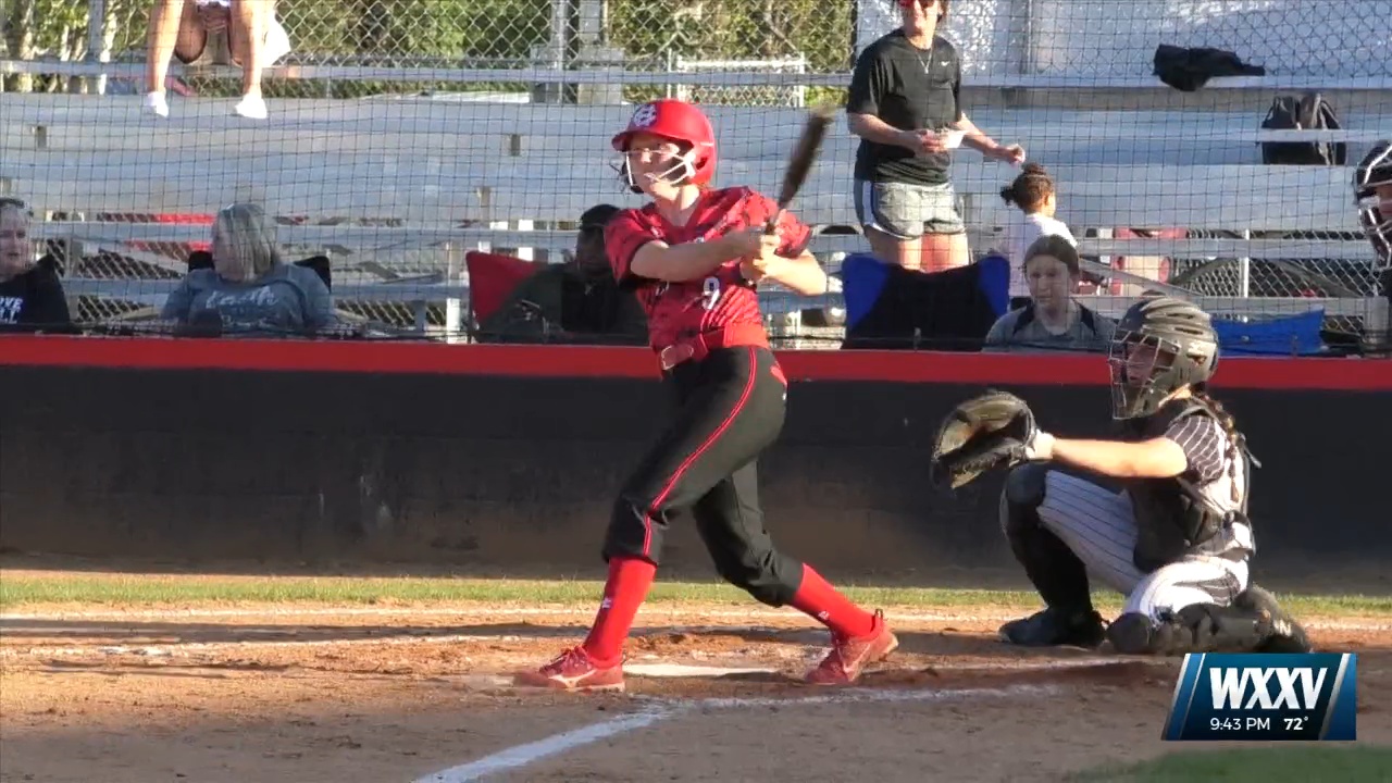High School Softball: Harrison Central vs. Oak Grove - WXXV News 25
