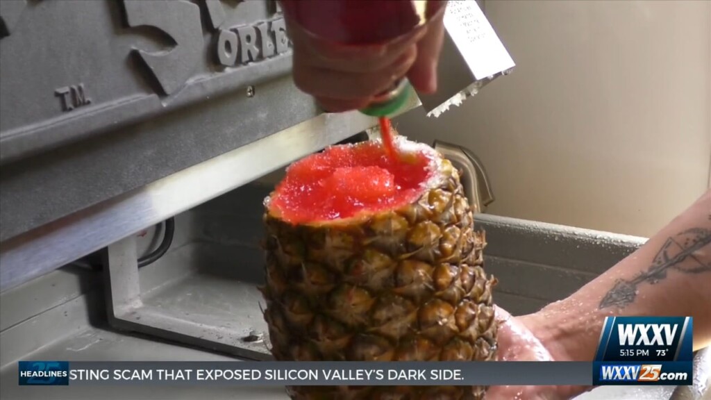 Gulfport Firefighter Opens His Own Business Serving Unique Snowballs And Snacks