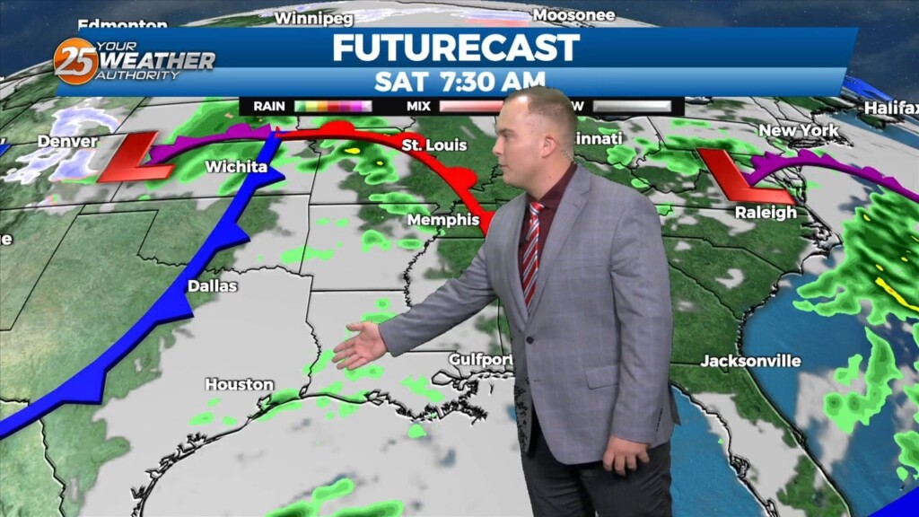 4/14 Jeff Vorick's "rain/thunderstorms Tomorrow" Friday Evening Forecast