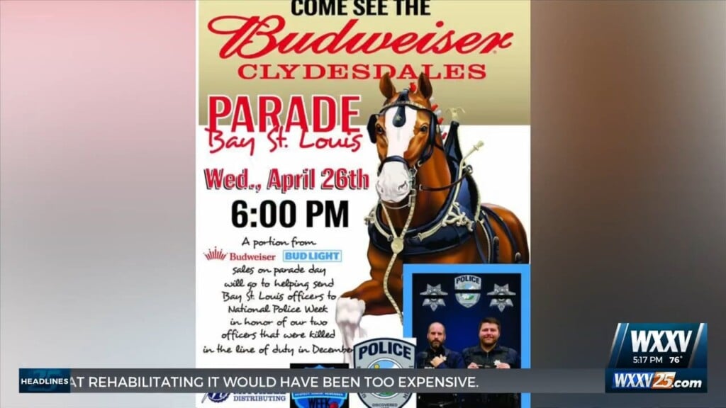 Budweiser Sales Being Used To Support Bay St. Louis Officers