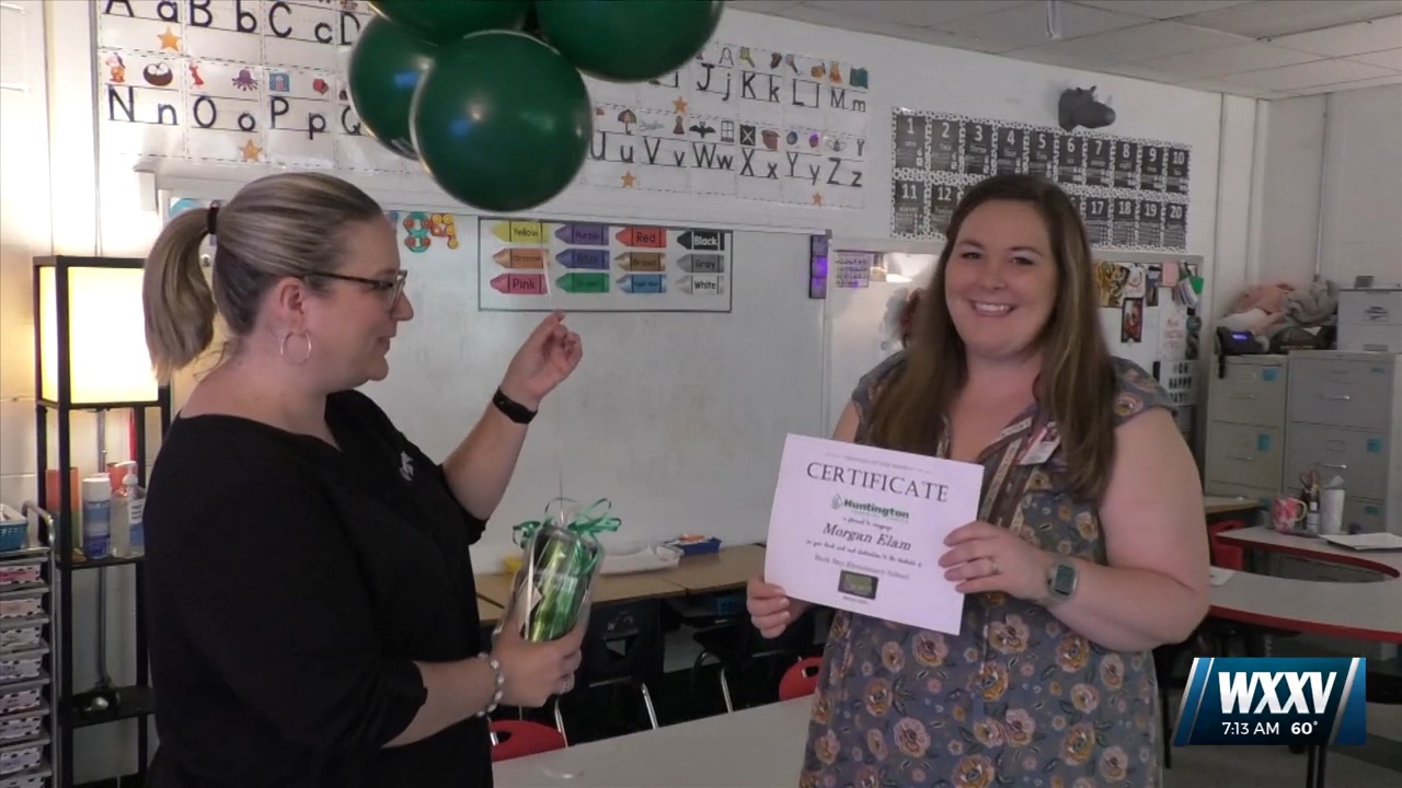 Class Act Teacher of the Month Back Bay Elementary’s Elam