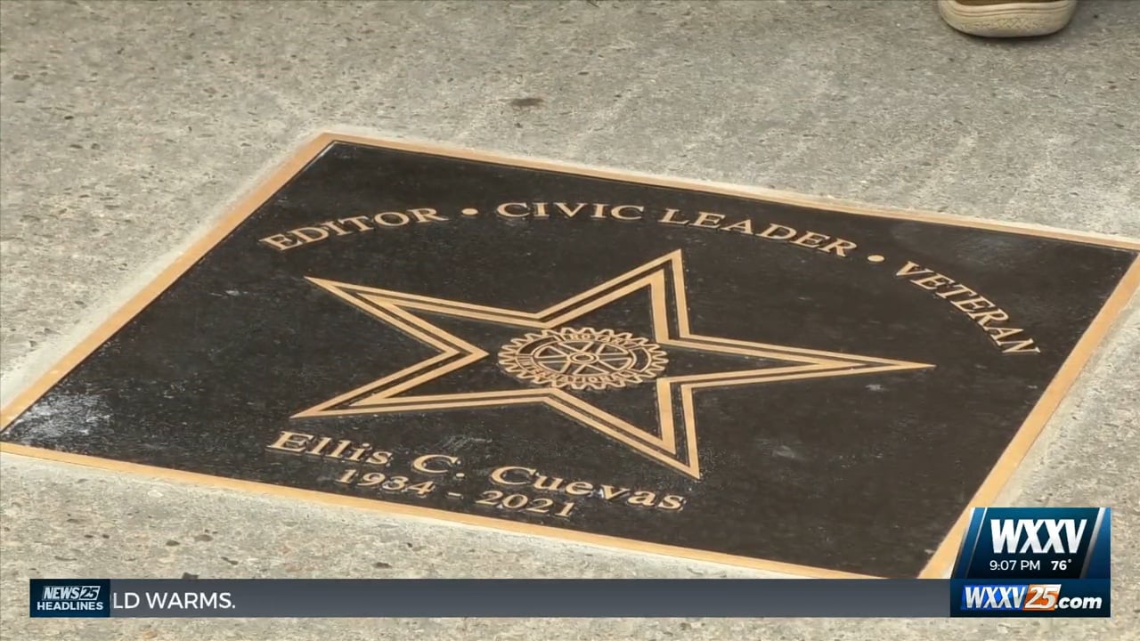 City of Bay St. Louis honors Ellis Cuevas with Heritage Star - WXXV News 25