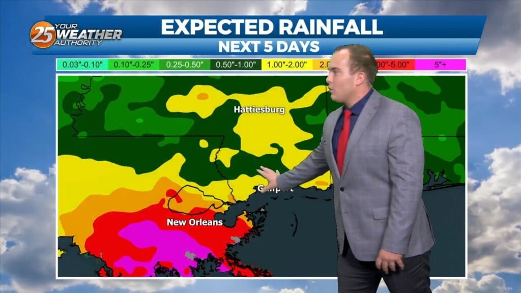 4/11 Jeff Vorick's "isolated Rain" Tuesday Evening Forecast
