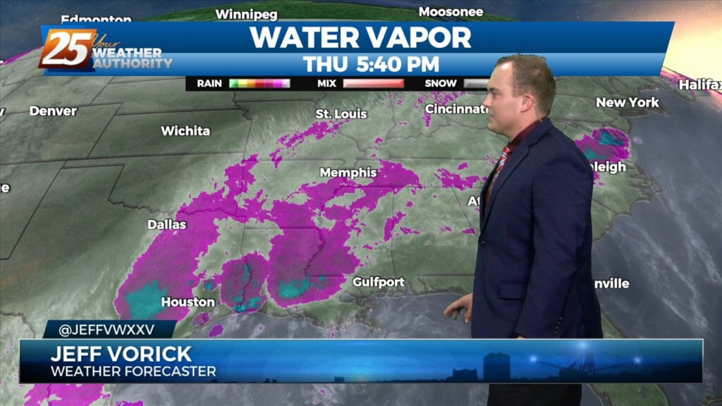 4/6 Jeff Vorick's "wet Pattern Arrives" Thursday Evening Forecast