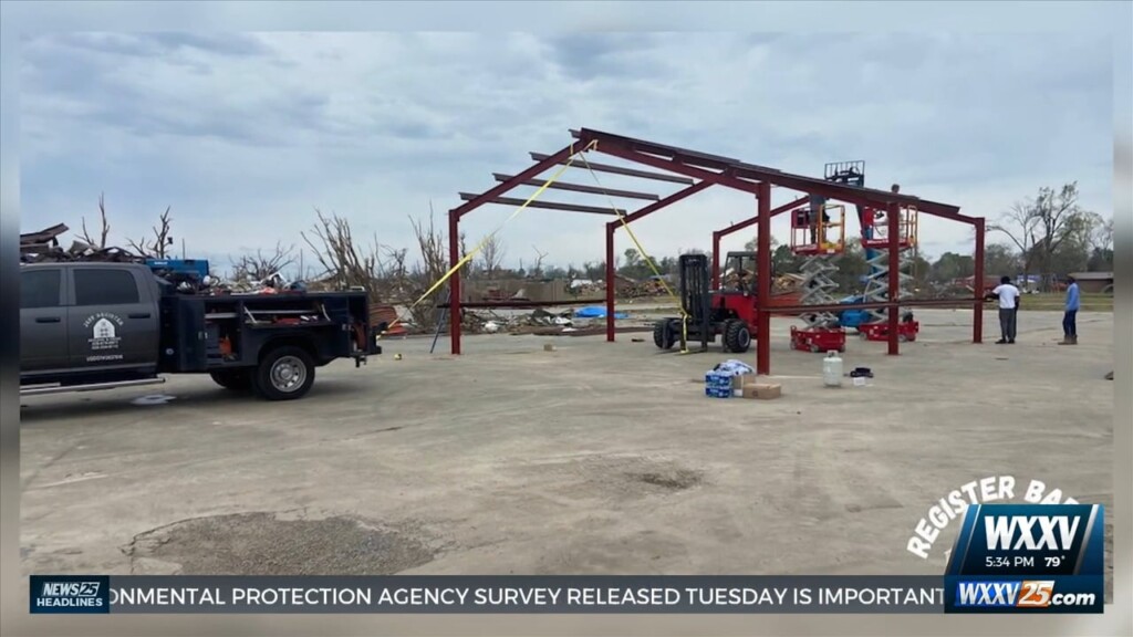 Local Business Constructs A Building For City Of Rolling Fork