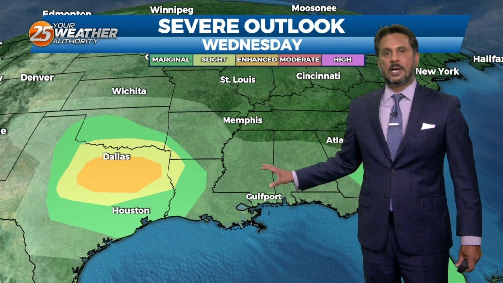 4/25 The Chief's "changes Ahead" Tuesday Afternoon Forecast