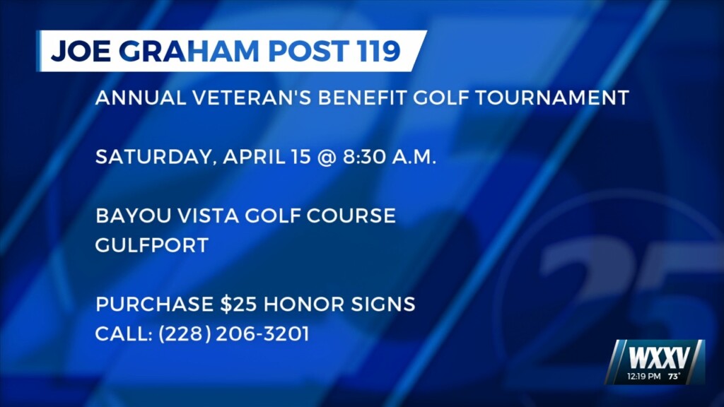 Joe Graham Post 119 Veterans Benefit Golf Tournament