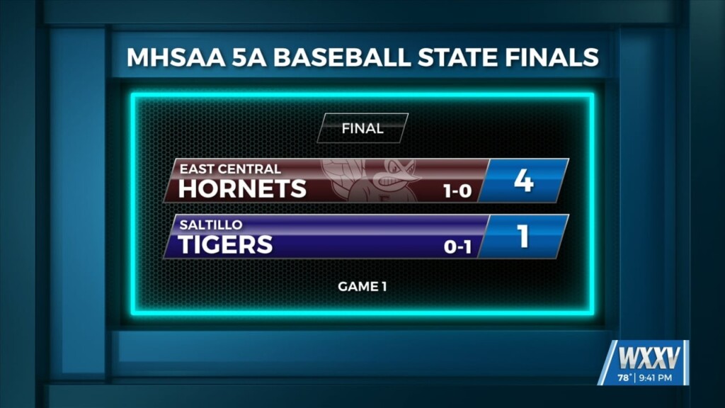 East Central Beats Saltillo 4 1 In Game 1 Of 5a State Championship Series